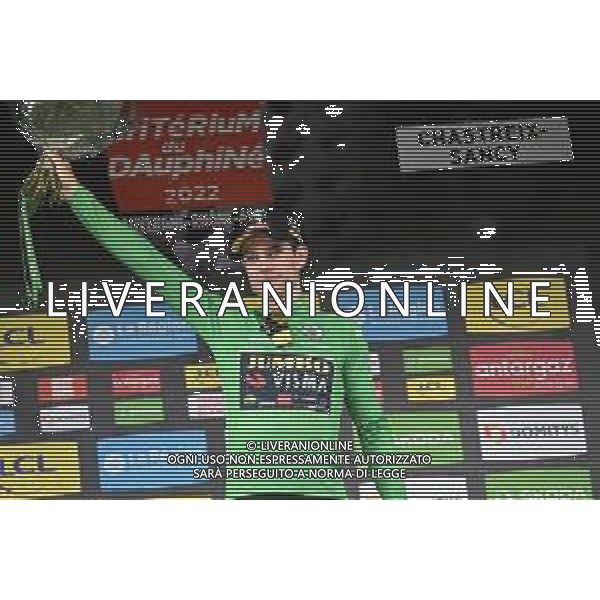 07-06-2022 Criterium Du Dauphine Libere; Tappa 03 Saint Paulien - Chastreix Sancy; 2022, Jumbo - Visma; Van Aert, Wout; Chastreix Sancy; ©SIROTTI/AGENZIA ALDO LIVERANI SAS