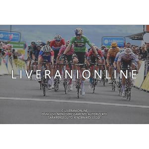 07-06-2022 Criterium Du Dauphine Libere; Tappa 03 Saint Paulien - Chastreix Sancy; 2022, Groupama - Fdj; 2022, Jumbo - Visma; 2022, Cofidis; Gaudu, David; Van Aert, Wout; Lafay, Victor; Chastreix Sancy; ©SIROTTI/AGENZIA ALDO LIVERANI SAS
