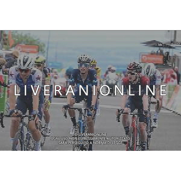 07-06-2022 Criterium Du Dauphine Libere; Tappa 03 Saint Paulien - Chastreix Sancy; 2022, Movistar; Mas, Enric; Chastreix Sancy; ©SIROTTI/AGENZIA ALDO LIVERANI SAS