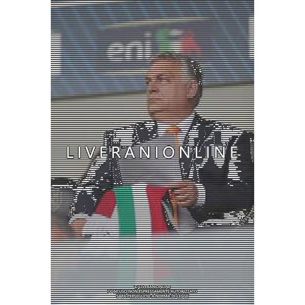 CESENA - UEFA Nations League girone A gruppo 3 - ITALIA vs UNGHERIA 07/06/2022 - nella foto: Viktor Mihaly Orban Primo Ministro dell\'Ungheria in tribuna ©Claudio Zamagni/Agenzi Aldo Liverani s.a.s. /AGENZIA ALDO LIVERANI SAS