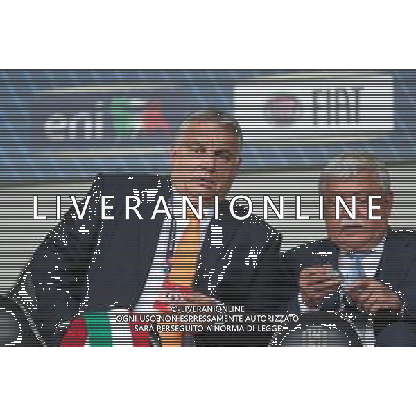 CESENA - UEFA Nations League girone A gruppo 3 - ITALIA vs UNGHERIA 07/06/2022 - nella foto: Viktor Mihaly Orban Primo Ministro dell\'Ungheria in tribuna ©Claudio Zamagni/Agenzi Aldo Liverani s.a.s. /AGENZIA ALDO LIVERANI SAS