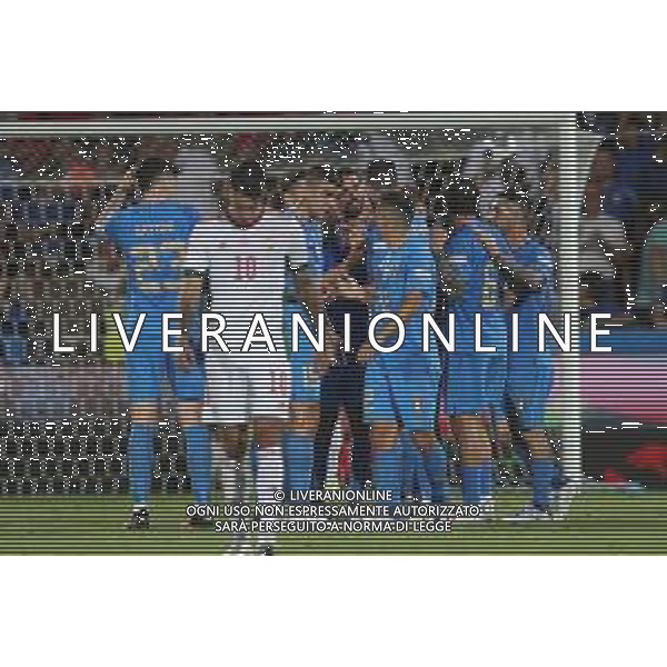 CESENA - UEFA Nations League girone A gruppo 3 - ITALIA vs UNGHERIA 07/06/2022 - nella foto: esultanza italia dopo il goal ©Claudio Zamagni/Agenzi Aldo Liverani s.a.s. /AGENZIA ALDO LIVERANI SAS
