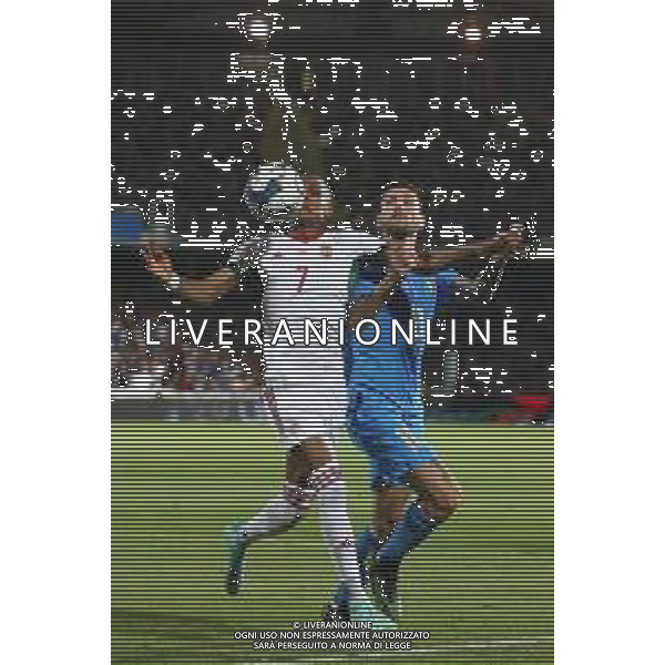 CESENA - UEFA Nations League girone A gruppo 3 - ITALIA vs UNGHERIA 07/06/2022 - nella foto: Loic Nego(Ungheria) Lorenzo Pellegrini(Italia) ©Claudio Zamagni/Agenzi Aldo Liverani s.a.s. /AGENZIA ALDO LIVERANI SAS