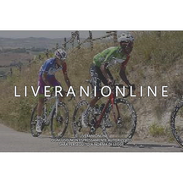 07-06-2022 Adriatica - Ionica Race; Tappa 04 Fano - Riviera Del Conero; 2022, Drone Hopper - Androni; 2022, Bardiani - Csf Faizane; Tesfatsion, Natael; Zana, Filippo; Salita Del Poggio; ©SIROTTI/AGENZIA ALDO LIVERANI SAS