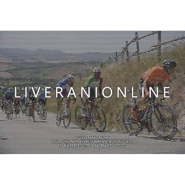 07-06-2022 Adriatica - Ionica Race; Tappa 04 Fano - Riviera Del Conero; 2022, Drone Hopper - Androni; 2022, Bardiani - Csf Faizane; Tesfatsion, Natael; Zana, Filippo; Salita Del Poggio; ©SIROTTI/AGENZIA ALDO LIVERANI SAS