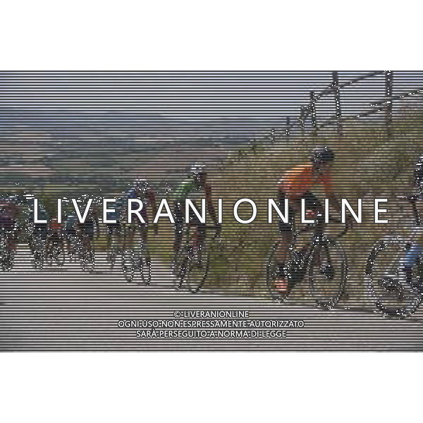 07-06-2022 Adriatica - Ionica Race; Tappa 04 Fano - Riviera Del Conero; 2022, Drone Hopper - Androni; 2022, Bardiani - Csf Faizane; Tesfatsion, Natael; Zana, Filippo; Salita Del Poggio; ©SIROTTI/AGENZIA ALDO LIVERANI SAS