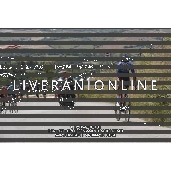 07-06-2022 Adriatica - Ionica Race; Tappa 04 Fano - Riviera Del Conero; 2022, Gazprom - Rusvelo; Carboni, Giovanni; Salita Del Poggio; ©SIROTTI/AGENZIA ALDO LIVERANI SAS
