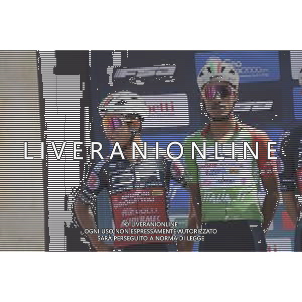 07-06-2022 Adriatica - Ionica Race; Tappa 04 Fano - Riviera Del Conero; 2022, Drone Hopper - Androni; Tesfatsion, Natael; Cepeda, Jefferson; Fano; ©SIROTTI/AGENZIA ALDO LIVERANI SAS