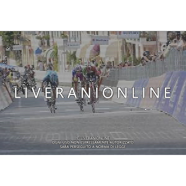 07-06-2022 Adriatica - Ionica Race; Tappa 04 Fano - Riviera Del Conero; 2022, Drone Hopper - Androni; 2022, Bardiani - Csf Faizane; 2022, Astana - Qazaqstan; Tesfatsion, Natael; Zana, Filippo; Pronskiy, Vadim; Sirolo; ©SIROTTI/AGENZIA ALDO LIVERANI SAS