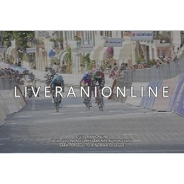 07-06-2022 Adriatica - Ionica Race; Tappa 04 Fano - Riviera Del Conero; 2022, Drone Hopper - Androni; 2022, Bardiani - Csf Faizane; 2022, Astana - Qazaqstan; Tesfatsion, Natael; Zana, Filippo; Pronskiy, Vadim; Sirolo; ©SIROTTI/AGENZIA ALDO LIVERANI SAS