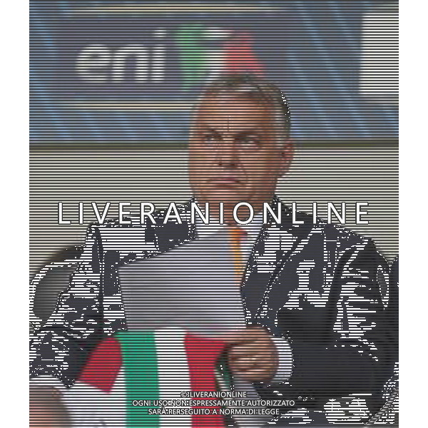 CESENA - UEFA Nations League girone A gruppo 3 - ITALIA vs UNGHERIA 07/06/2022 - nella foto: Viktor Mihály Orbán ©Claudio Zamagni/Agenzi Aldo Liverani s.a.s.