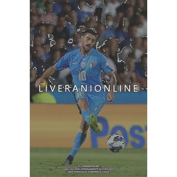 CESENA - UEFA Nations League girone A gruppo 3 - ITALIA vs UNGHERIA 07/06/2022 - nella foto: Lorenzo Pellegrini(Italia) ©Claudio Zamagni/Agenzi Aldo Liverani s.a.s.