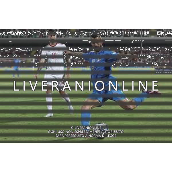 CESENA - UEFA Nations League girone A gruppo 3 - ITALIA vs UNGHERIA 07/06/2022 - nella foto: Spinazzola leonardo ©Claudio Zamagni/Agenzi Aldo Liverani s.a.s.