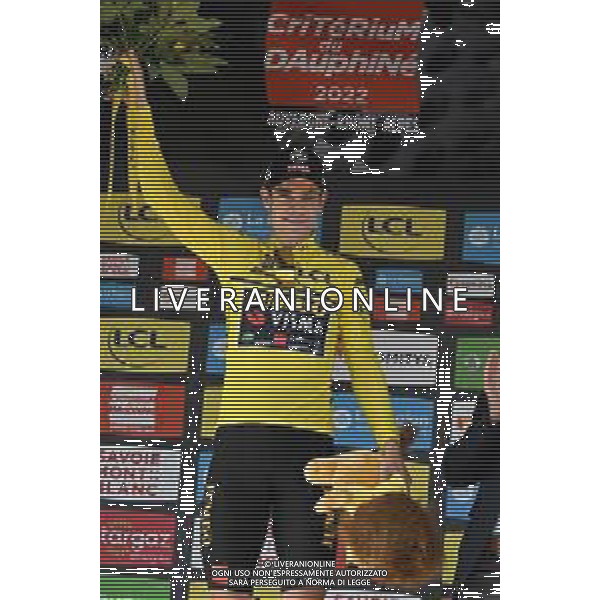 08-06-2022 Criterium Du Dauphine Libere; Tappa 04 Montbrison - La Batie D\'urfe; 2022, Jumbo - Visma; Van Aert, Wout; La Batie D\'urfe; ©SIROTTI/AGENZIA ALDO LIVERANI SAS