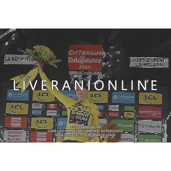 08-06-2022 Criterium Du Dauphine Libere; Tappa 04 Montbrison - La Batie D\'urfe; 2022, Jumbo - Visma; Van Aert, Wout; La Batie D\'urfe; ©SIROTTI/AGENZIA ALDO LIVERANI SAS