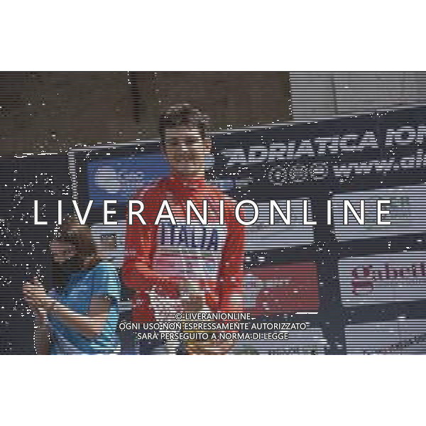 08-06-2022 Adriatica - Ionica Race; Tappa 05 Castelraimondo - Ascoli Piceno; 2022, Gazprom - Rusvelo; Scaroni, Christian; Ascoli Piceno; ©SIROTTI/AGENZIA ALDO LIVERANI SAS