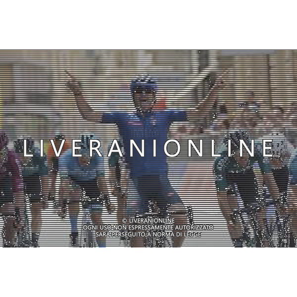 08-06-2022 Adriatica - Ionica Race; Tappa 05 Castelraimondo - Ascoli Piceno; 2022, Gazprom - Rusvelo; Scaroni, Christian; Ascoli Piceno; ©SIROTTI/AGENZIA ALDO LIVERANI SAS