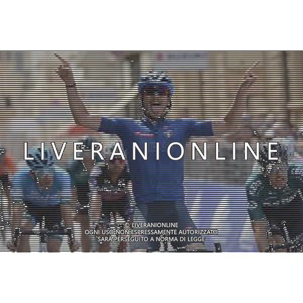 08-06-2022 Adriatica - Ionica Race; Tappa 05 Castelraimondo - Ascoli Piceno; 2022, Gazprom - Rusvelo; Scaroni, Christian; Ascoli Piceno; ©SIROTTI/AGENZIA ALDO LIVERANI SAS