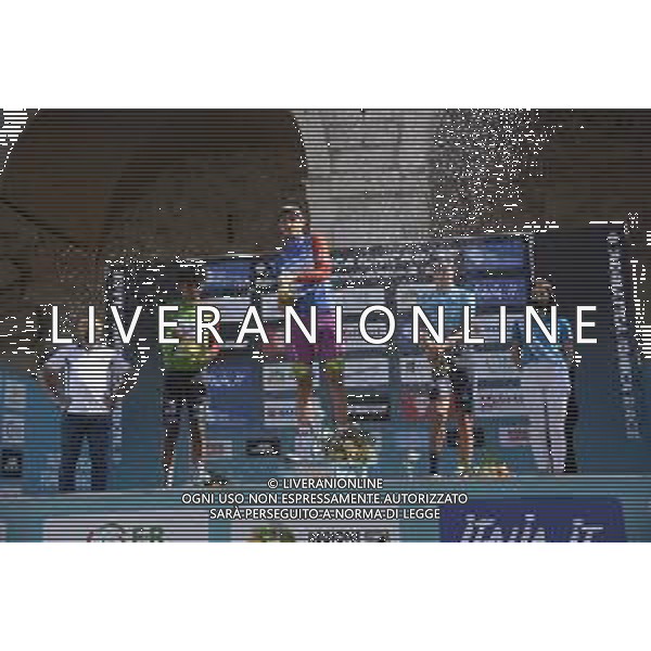 08-06-2022 Adriatica - Ionica Race; Tappa 05 Castelraimondo - Ascoli Piceno; 2022, Bardiani - Csf Faizane; 2022, Drone Hopper - Androni; 2022, Astana - Qazaqstan; Zana, Filippo; Tesfatsion, Natael; Pronskiy, Vadim; Ascoli Piceno; ©SIROTTI/AGENZIA ALDO LIVERANI SAS