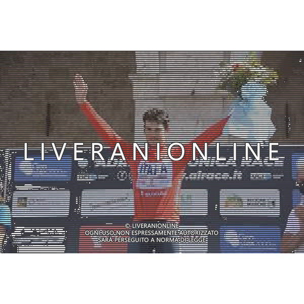 08-06-2022 Adriatica - Ionica Race; Tappa 05 Castelraimondo - Ascoli Piceno; 2022, Gazprom - Rusvelo; Scaroni, Christian; Ascoli Piceno; ©SIROTTI/AGENZIA ALDO LIVERANI SAS