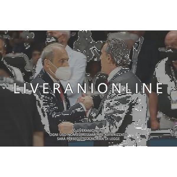 Ettore Messina (head coach of Armani Exchange Milano) (L) and Sergio Scariolo (head coach of Segafredo Virtus Bologna) - Virtus Segafredo Bologna vs AX Armani Exchange Milano - Campionato Basket Serie A Play off Gara 1 scudetto 08.06.2022 ©Michele Nucci/LMedia /AGENZIA ALDO LIVERANI SAS