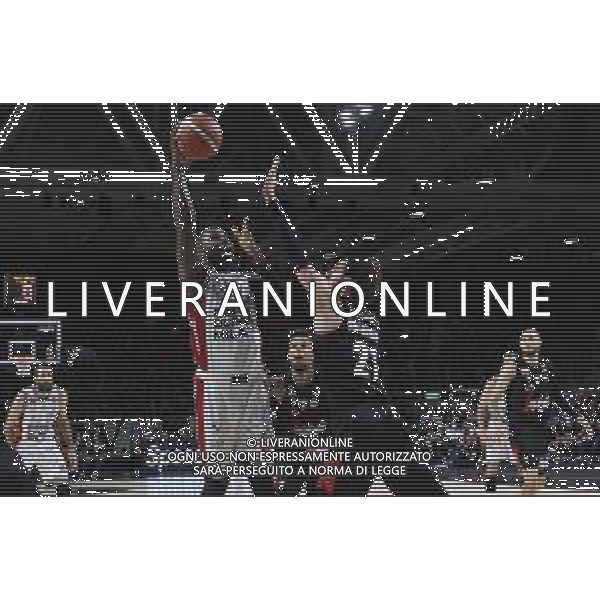 Benjamin Bentil (Armani Exchange Milano) (L) Tornike Shengelia (Segafredo Virtus Bologna) - Virtus Segafredo Bologna vs AX Armani Exchange Milano - Campionato Basket Serie A Play off Gara 1 scudetto 08.06.2022 ©Michele Nucci/LMedia /AGENZIA ALDO LIVERANI SAS
