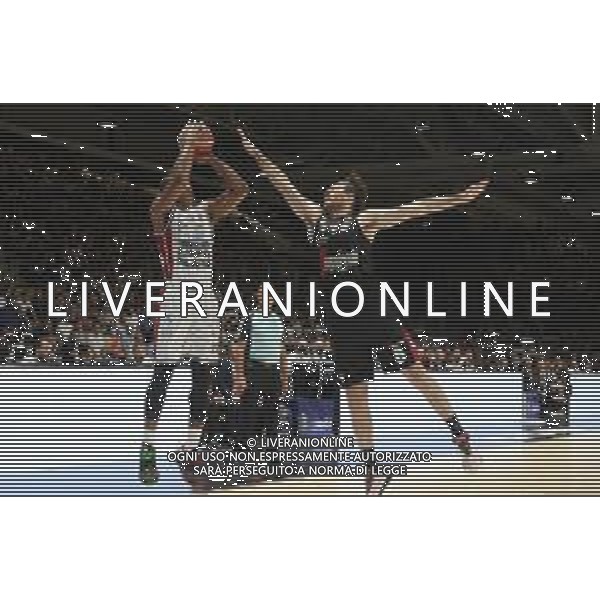 Devon Hall (Armani Exchange Milano) (L) Alessandro Pajola (Segafredo Virtus Bologna) - Virtus Segafredo Bologna vs AX Armani Exchange Milano - Campionato Basket Serie A Play off Gara 1 scudetto 08.06.2022 ©Michele Nucci/LMedia /AGENZIA ALDO LIVERANI SAS