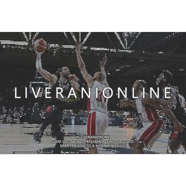 Tornike Shengelia (Segafredo Virtus Bologna) (L) thwarted by Shavon Shields (Armani Exchange Milano) - Virtus Segafredo Bologna vs AX Armani Exchange Milano - Campionato Basket Serie A Play off Gara 1 scudetto 08.06.2022 ©Michele Nucci/LMedia /AGENZIA ALDO LIVERANI SAS