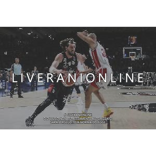 Tornike Shengelia (Segafredo Virtus Bologna) (L) thwarted by Shavon Shields (Armani Exchange Milano) - Virtus Segafredo Bologna vs AX Armani Exchange Milano - Campionato Basket Serie A Play off Gara 1 scudetto 08.06.2022 ©Michele Nucci/LMedia /AGENZIA ALDO LIVERANI SAS