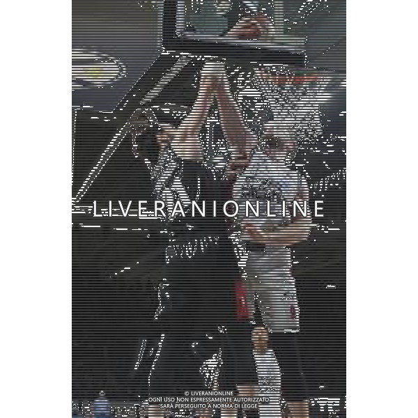 Tornike Shengelia (Segafredo Virtus Bologna) (L) thwarted by Nicolo\' Melli (Armani Exchange Milano) - Virtus Segafredo Bologna vs AX Armani Exchange Milano - Campionato Basket Serie A Play off Gara 1 scudetto 08.06.2022 ©Michele Nucci/LMedia /AGENZIA ALDO LIVERANI SAS