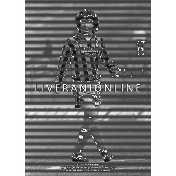 16-02-1983 MILANO ANDATA DI OTTAVI DI FINALE COPPA ITALIA INTER-VARESE 2-0 NELLA FOTO EVARISTO BECCALOSSI AG ALDO LIVERANI SAS