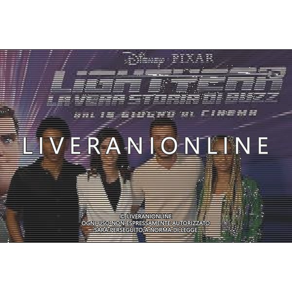 Aldo Liverani s.a.s./Massimo Landucci Roma 09/06/2022 Photocall del film Disney Lightyear - La vera storia di Buzz Nella foto Alberto Malanchino, Linda Raimondo, Ludovico Tersigni e Esther Elisha ©Landucci Massimo/AGENZIA ALDO LIVERANI SAS