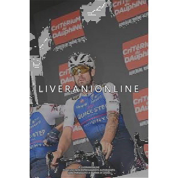 09-06-2022 Criterium Du Dauphine Libere; Tappa 05 Thizy Les Bourgs - Chaintre; 2022, Quick Step - Alpha Vinyl; Cattaneo, Mattia; Thizy Les Bourgs; ©SIROTTI/AGENZIA ALDO LIVERANI SAS