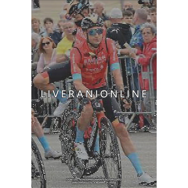 09-06-2022 Criterium Du Dauphine Libere; Tappa 05 Thizy Les Bourgs - Chaintre; 2022, Bahrain - Victorious; Caruso, Damiano; Thizy Les Bourgs; ©SIROTTI/AGENZIA ALDO LIVERANI SAS