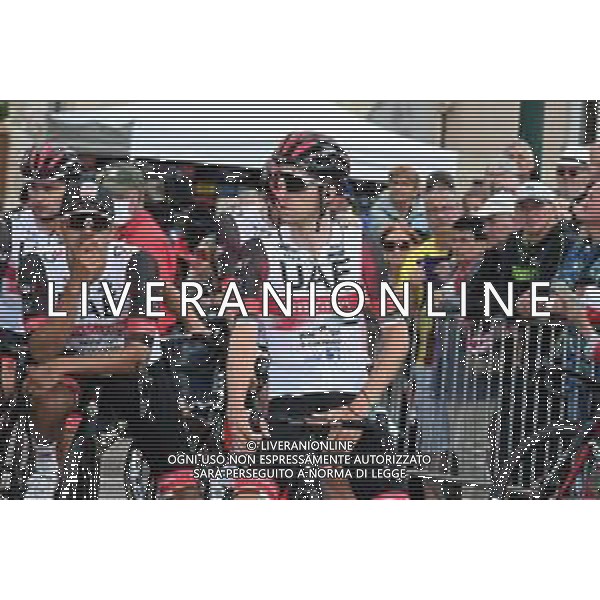 09-06-2022 Criterium Du Dauphine Libere; Tappa 05 Thizy Les Bourgs - Chaintre; 2022, Uae Emirates; Bennett, George; Thizy Les Bourgs; ©SIROTTI/AGENZIA ALDO LIVERANI SAS