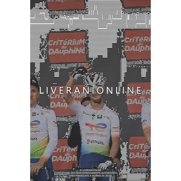 09-06-2022 Criterium Du Dauphine Libere; Tappa 05 Thizy Les Bourgs - Chaintre; 2022, Totalenergie; Vuillermoz, Alexis; Thizy Les Bourgs; ©SIROTTI/AGENZIA ALDO LIVERANI SAS