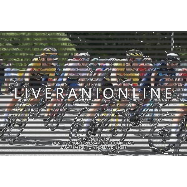 09-06-2022 Criterium Du Dauphine Libere; Tappa 05 Thizy Les Bourgs - Chaintre; 2022, Jumbo - Visma; Kruijswijk, Steven; Laporte, Christophe; ©SIROTTI/AGENZIA ALDO LIVERANI SAS