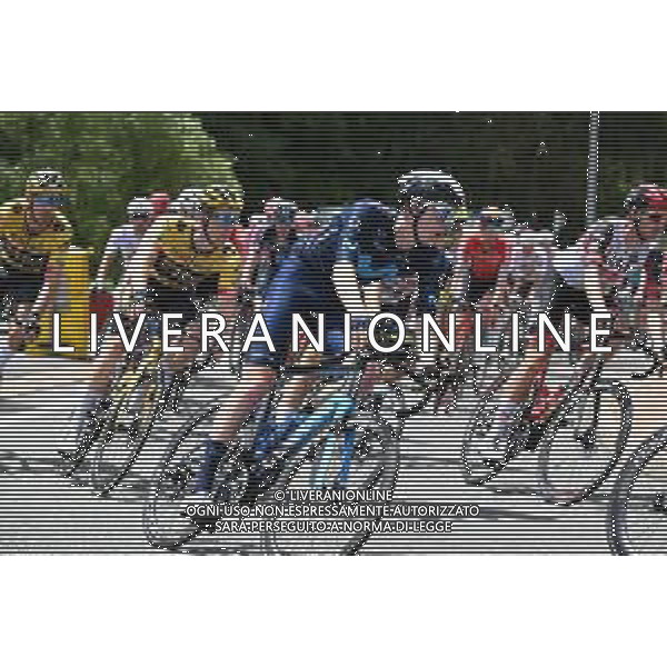 09-06-2022 Criterium Du Dauphine Libere; Tappa 05 Thizy Les Bourgs - Chaintre; 2022, Movistar; ©SIROTTI/AGENZIA ALDO LIVERANI SAS