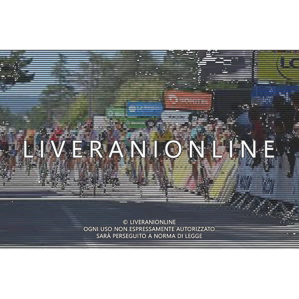 09-06-2022 Criterium Du Dauphine Libere; Tappa 05 Thizy Les Bourgs - Chaintre; 2022, Jumbo - Visma; 2022, Bora - Hansgrohe; 2022, Ineos - Grenadiers; Van Aert, Wout; Meeus, Jordi; Hayter, Ethan; Chaintre; ©SIROTTI/AGENZIA ALDO LIVERANI SAS
