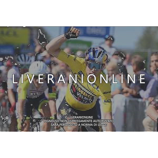 09-06-2022 Criterium Du Dauphine Libere; Tappa 05 Thizy Les Bourgs - Chaintre; 2022, Jumbo - Visma; Van Aert, Wout; Chaintre; ©SIROTTI/AGENZIA ALDO LIVERANI SAS