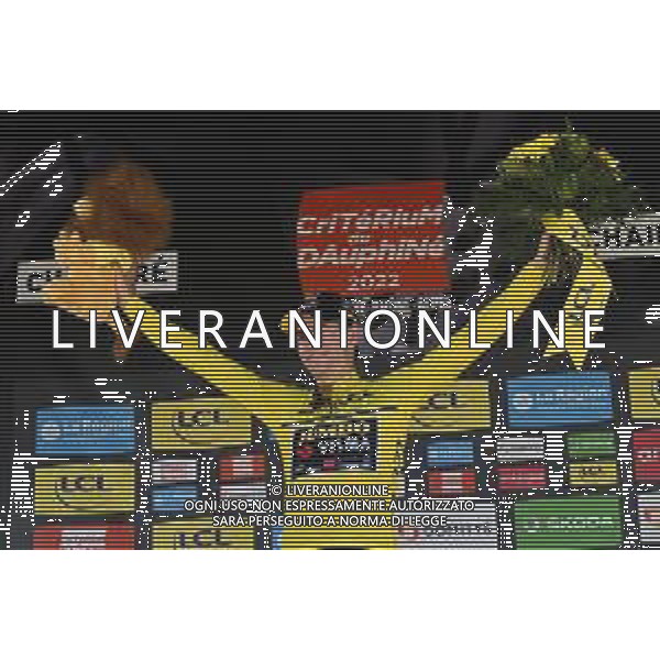 09-06-2022 Criterium Du Dauphine Libere; Tappa 05 Thizy Les Bourgs - Chaintre; 2022, Jumbo - Visma; Van Aert, Wout; Chaintre; ©SIROTTI/AGENZIA ALDO LIVERANI SAS