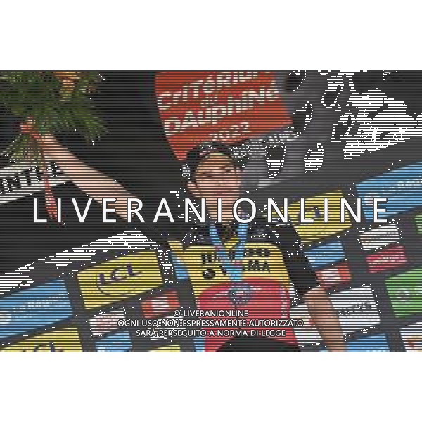 09-06-2022 Criterium Du Dauphine Libere; Tappa 05 Thizy Les Bourgs - Chaintre; 2022, Jumbo - Visma; Van Aert, Wout; Chaintre; ©SIROTTI/AGENZIA ALDO LIVERANI SAS