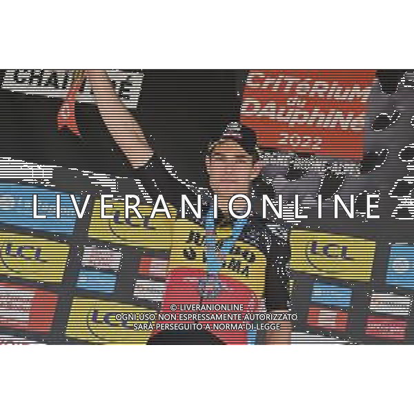 09-06-2022 Criterium Du Dauphine Libere; Tappa 05 Thizy Les Bourgs - Chaintre; 2022, Jumbo - Visma; Van Aert, Wout; Chaintre; ©SIROTTI/AGENZIA ALDO LIVERANI SAS