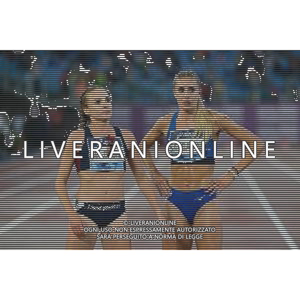 Gaia Sabbatini (ITA) Federica Del Buono (ITA) - Atletica Wanda Diamond League 2022 - Memorial Pietro Mennea - Athletics Internationals Roma 09.06.2022 ©Fabrizio Corradetti/LMedia/AGENZIA ALDO LIVERANI SAS