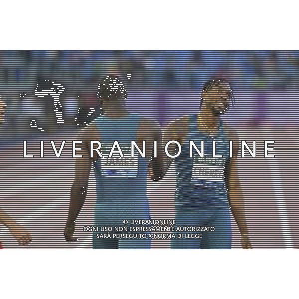 JAMES Kirani (GRN) and CHERRY Michael (USA) - Atletica Wanda Diamond League 2022 - Memorial Pietro Mennea - Athletics Internationals Roma 09.06.2022 ©Domenico Cippitelli/LMedia/AGENZIA ALDO LIVERANI SAS