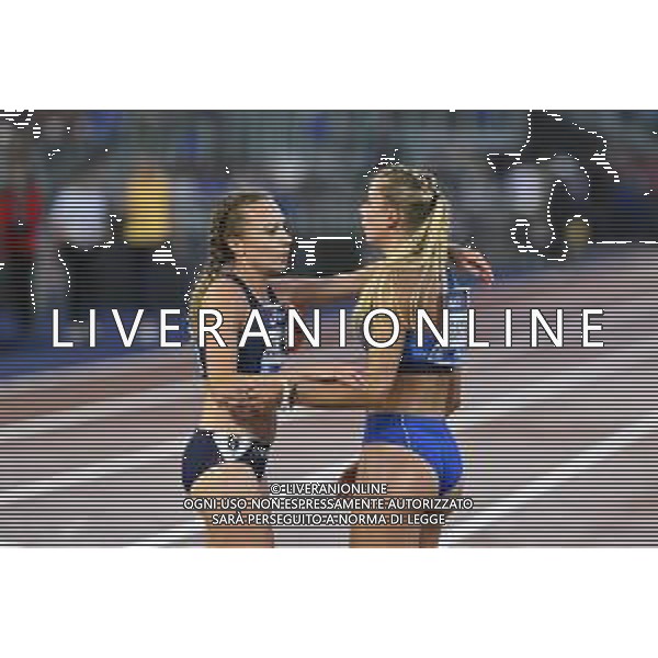 SABBATINI Gaia (ITA) and DEL BUONO Federica (ITA) - Atletica Wanda Diamond League 2022 - Memorial Pietro Mennea - Athletics Internationals Roma 09.06.2022 ©Domenico Cippitelli/LMedia/AGENZIA ALDO LIVERANI SAS