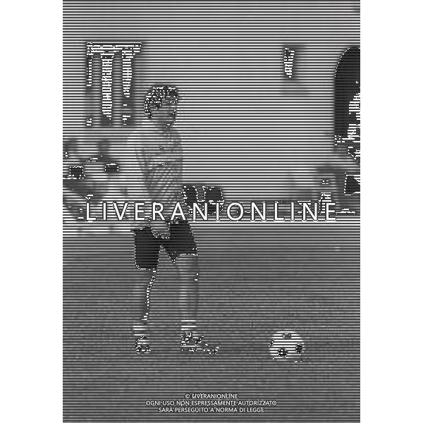 1983 UDINE ALLENAMENTO UDINESE CALCIO NELLA FOTO CESARE CATTANEO AG ALDO LIVERANI SAS