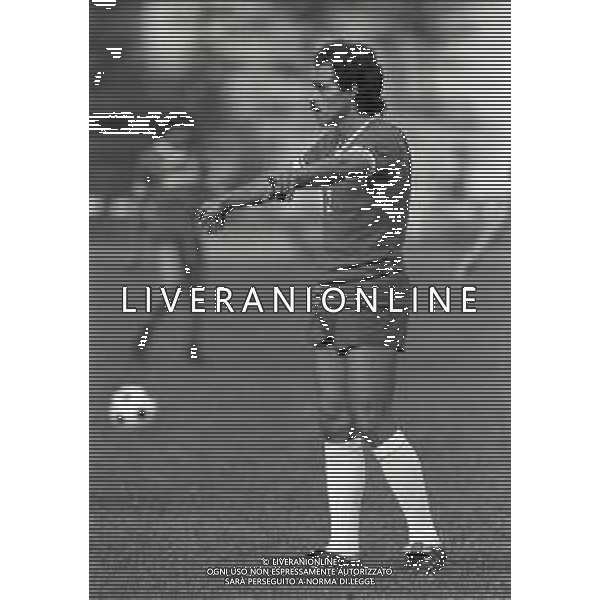 1983 UDINE ALLENAMENTO UDINESE CALCIO NELLA FOTO FRANCO CAUSIO AG ALDO LIVERANI SAS