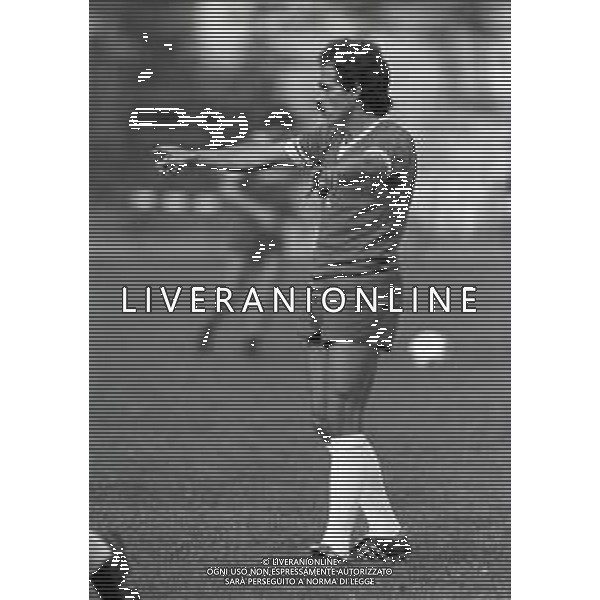 1983 UDINE ALLENAMENTO UDINESE CALCIO NELLA FOTO FRANCO CAUSIO AG ALDO LIVERANI SAS