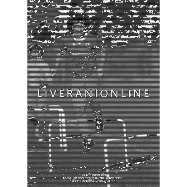 1983 UDINE ALLENAMENTO UDINESE CALCIO NELLA FOTO ZICO AG ALDO LIVERANI SAS